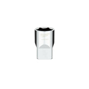 Milwaukee 1/2 in. drive 3/4 in. SAE 6-point socket with flat sides and black grip insert.