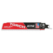 Milwaukee 48-00-5361 The Torch Reciprocating Saw Blade with Nitrus Carbide 7TPI 3 pack