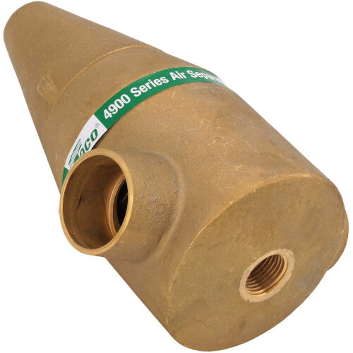 Taco 49-125C 1-1/4" Brass 4900 Series Air Separator Bronze (Sweat)