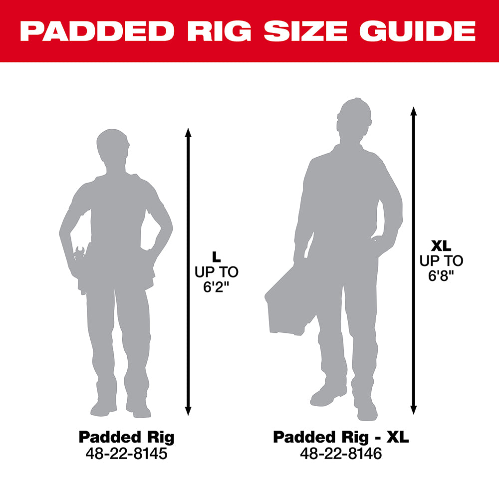 Milwaukee 48-22-8145 Padded Suspension Rig