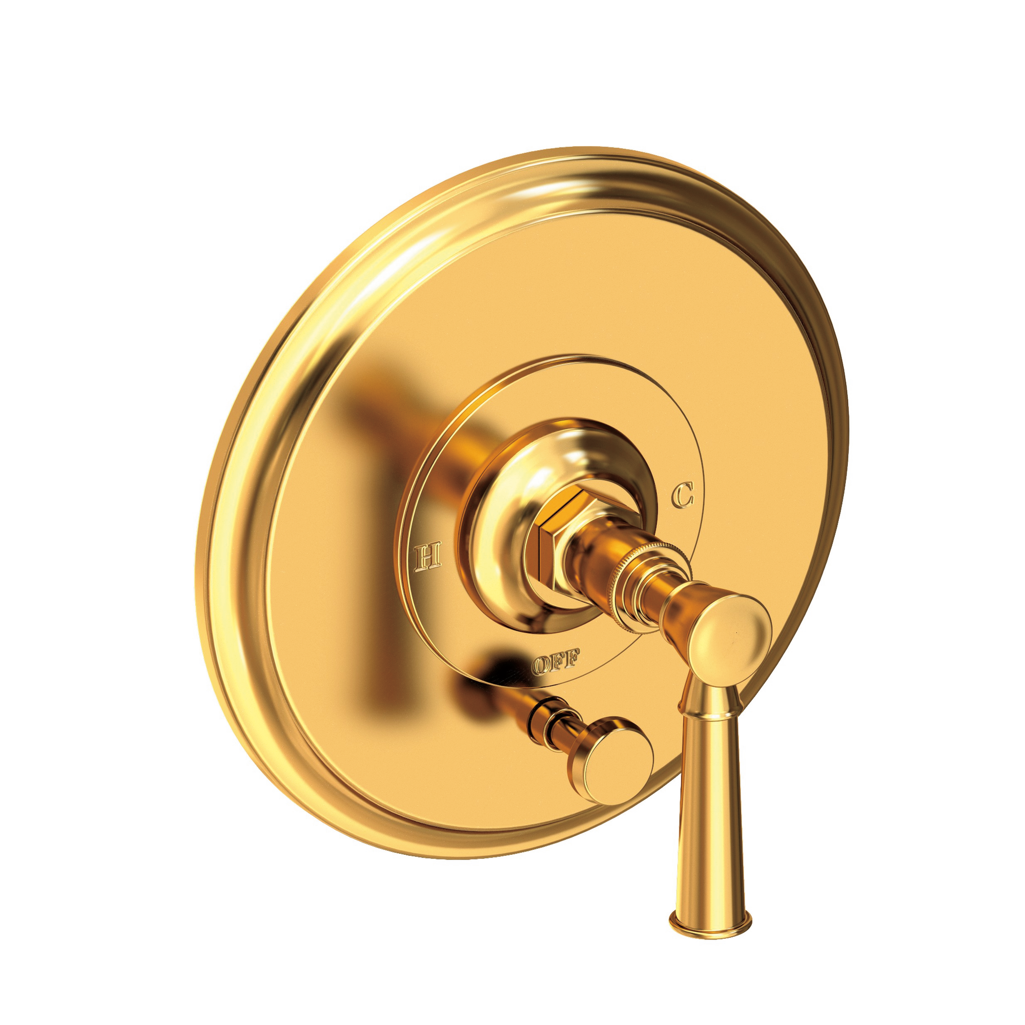 Newport Brass Vander Round Pressure Balance Tub & Shower Diverter Trim