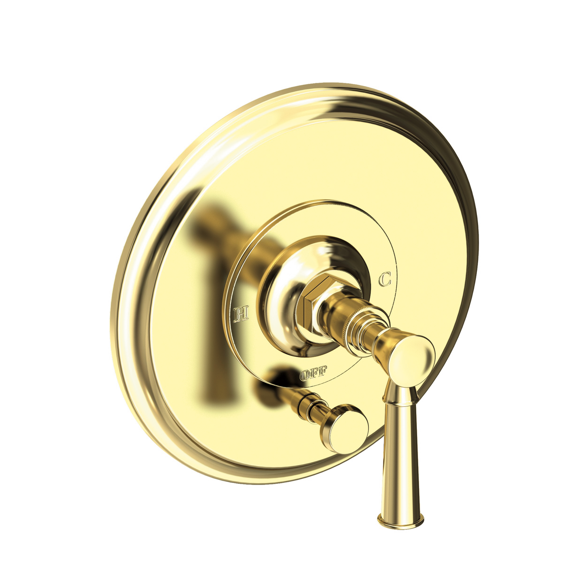 Newport Brass Vander Round Pressure Balance Tub & Shower Diverter Trim