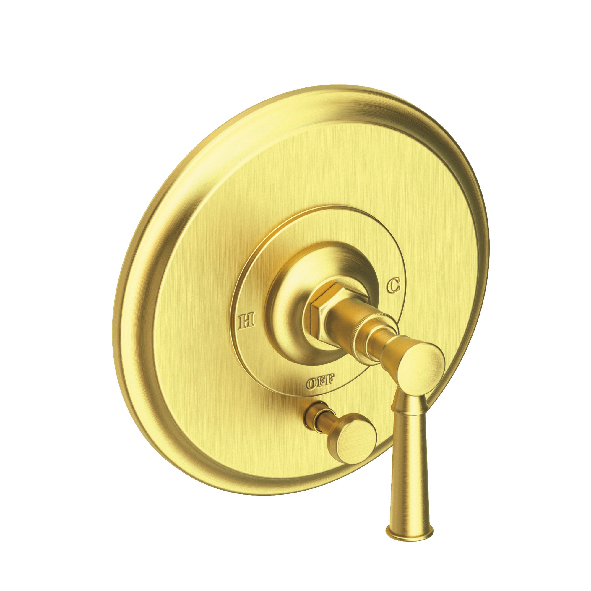 Newport Brass Vander Round Pressure Balance Tub & Shower Diverter Trim