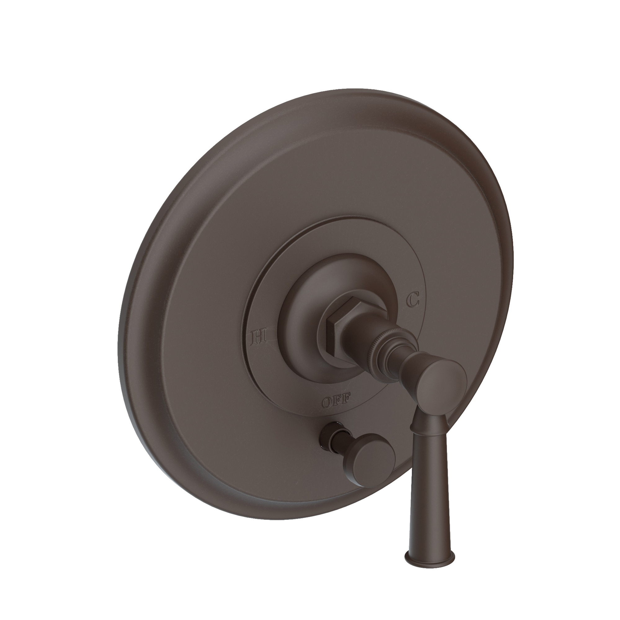 Newport Brass Vander Round Pressure Balance Tub & Shower Diverter Trim