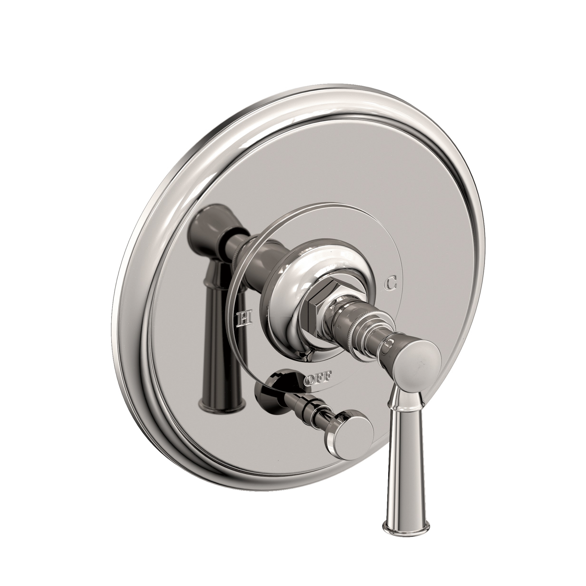 Newport Brass Vander Round Pressure Balance Tub & Shower Diverter Trim