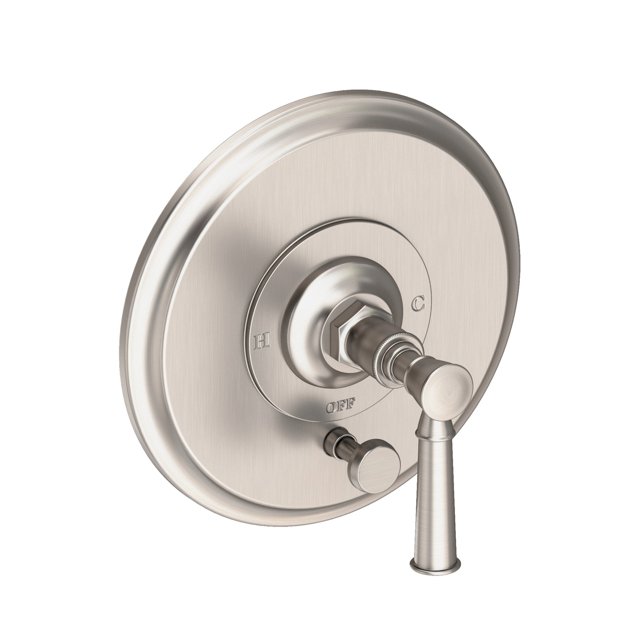 Newport Brass Vander Round Pressure Balance Tub & Shower Diverter Trim