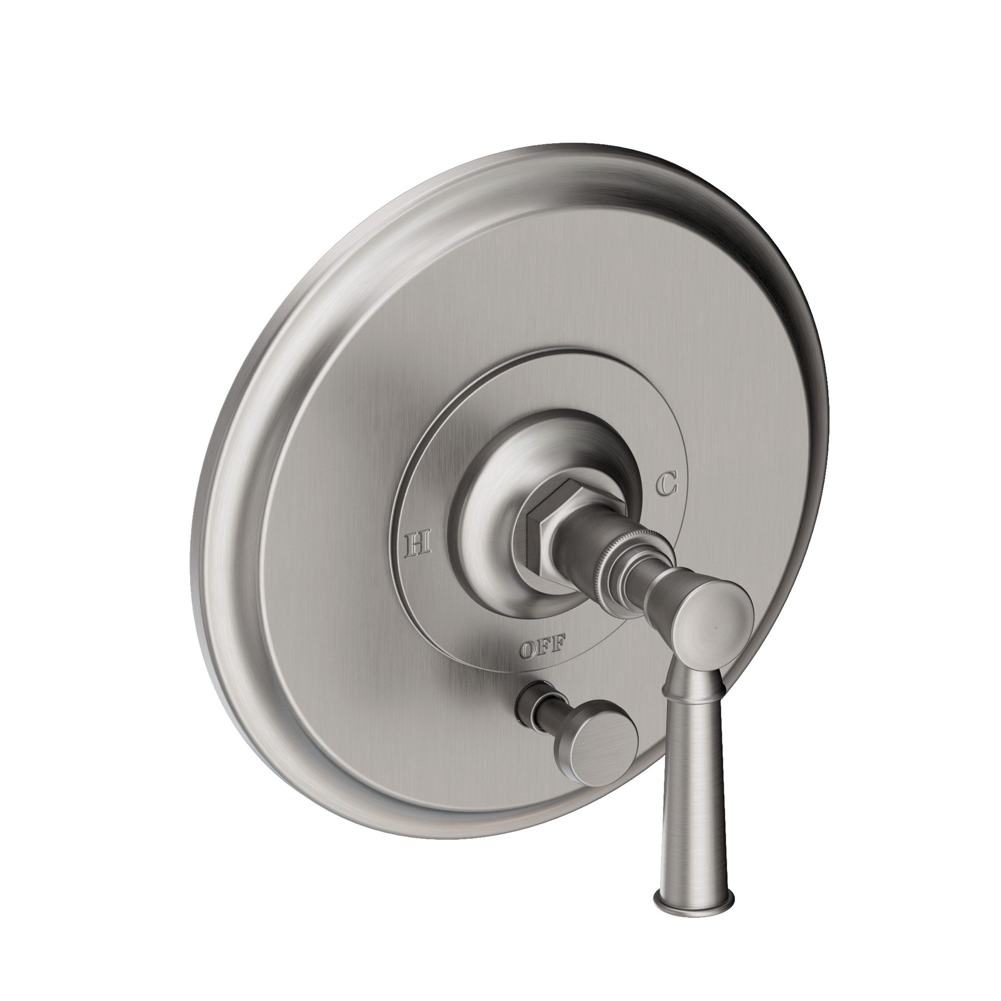Newport Brass Vander Round Pressure Balance Tub & Shower Diverter Trim