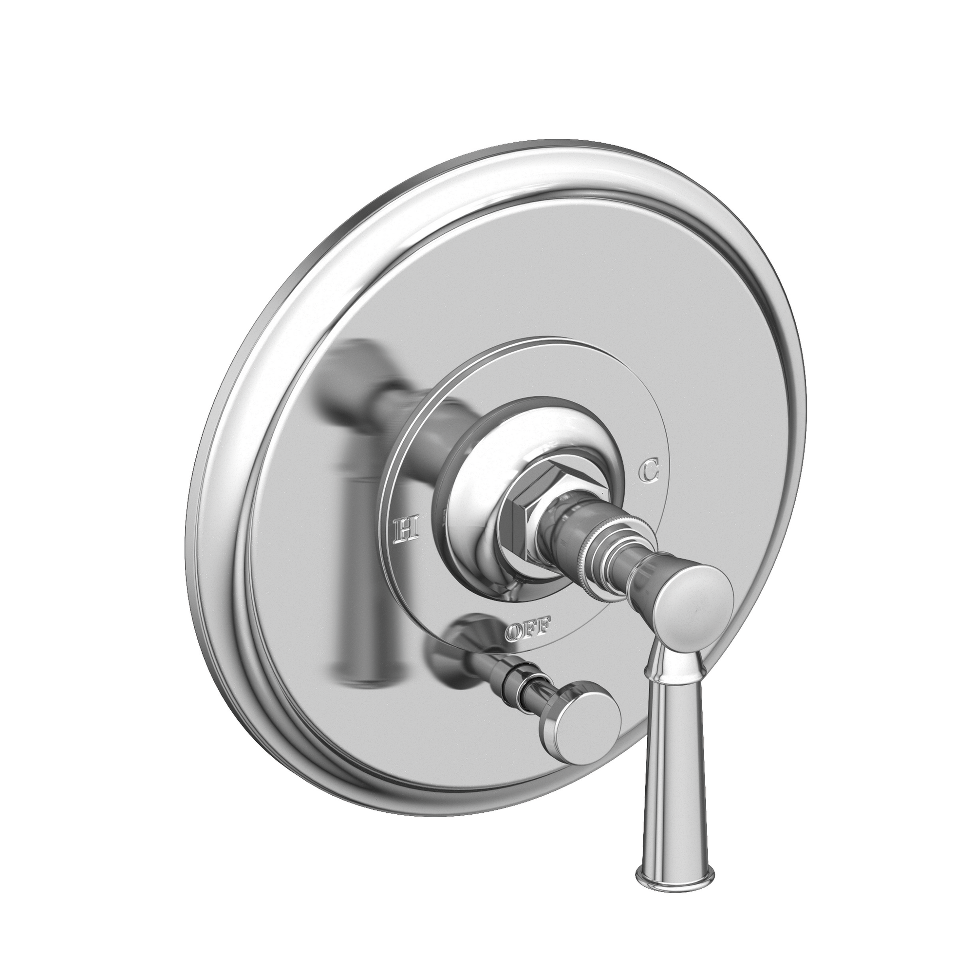Newport Brass Vander Round Pressure Balance Tub & Shower Diverter Trim