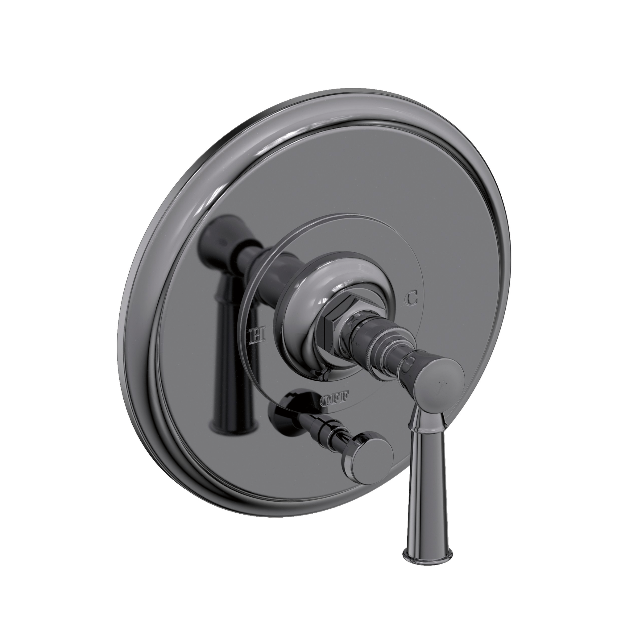 Newport Brass Vander Round Pressure Balance Tub & Shower Diverter Trim