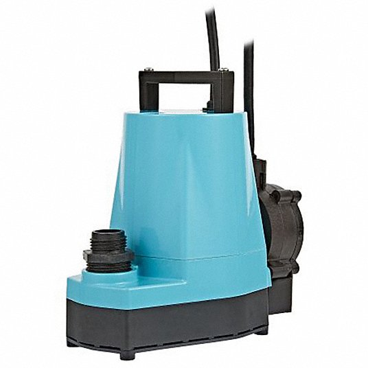 Little Giant Pumps 230V 2 HP Core Grinder Pump with 30-Ft Cord - 1-1/4-in FNPT Connection - 515712