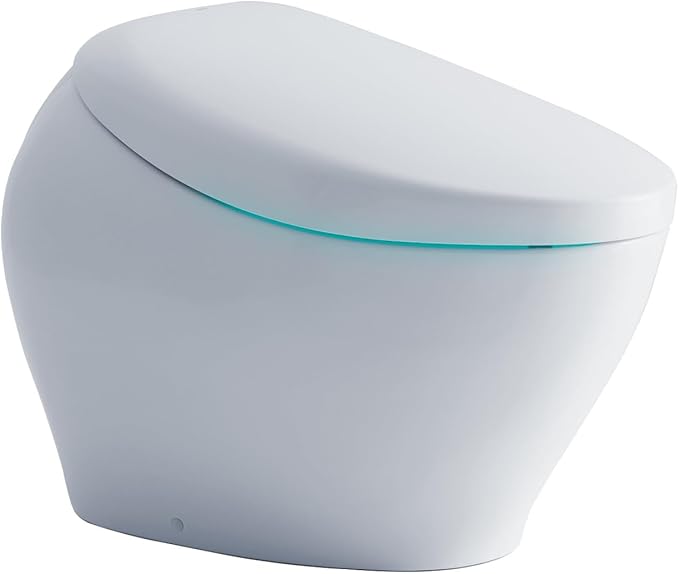 Toto Neorest NX2 One Piece Toilet with Integrated Bidet Seat - Elongated in Cotton White