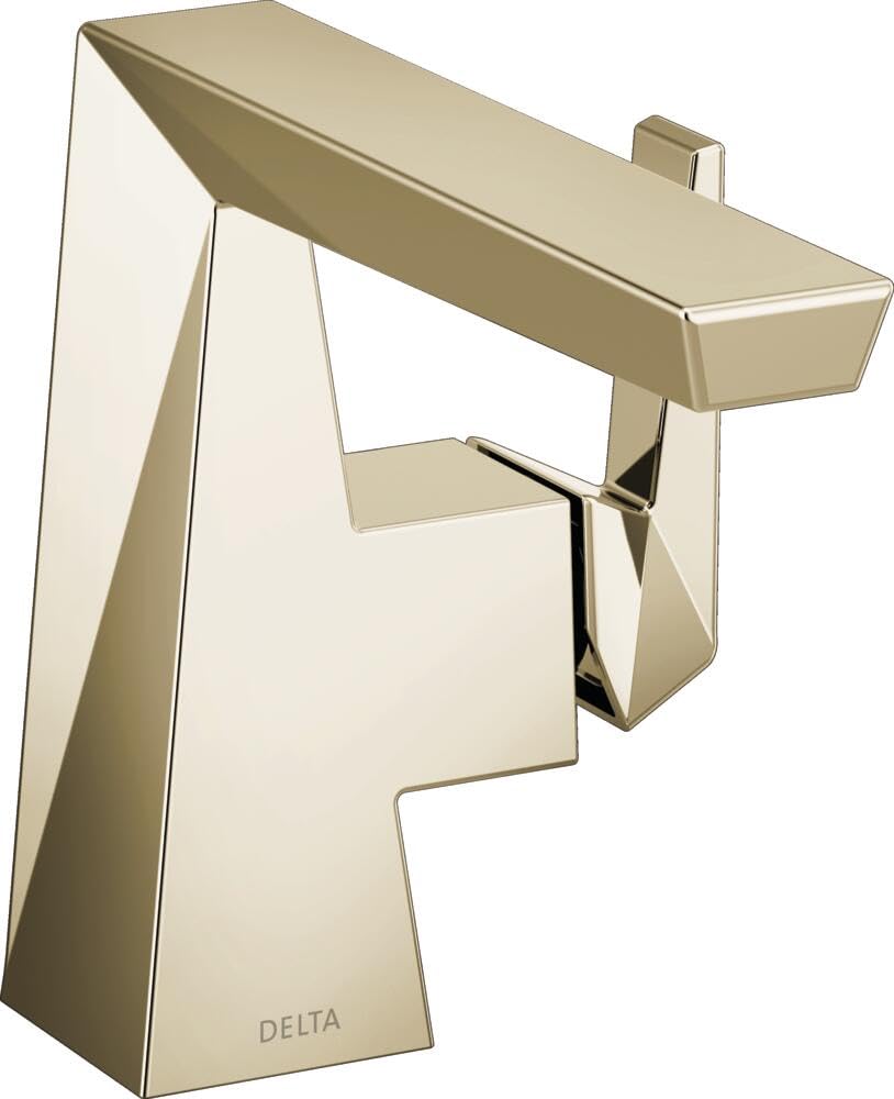 Delta Trillian Single Handle Bathroom Faucet with Metal Drain & Pop Up