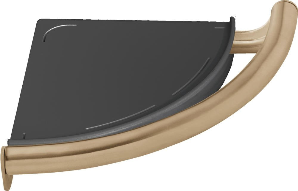 Delta BathSafety Contemporary Corner Shelf with Assist Bar