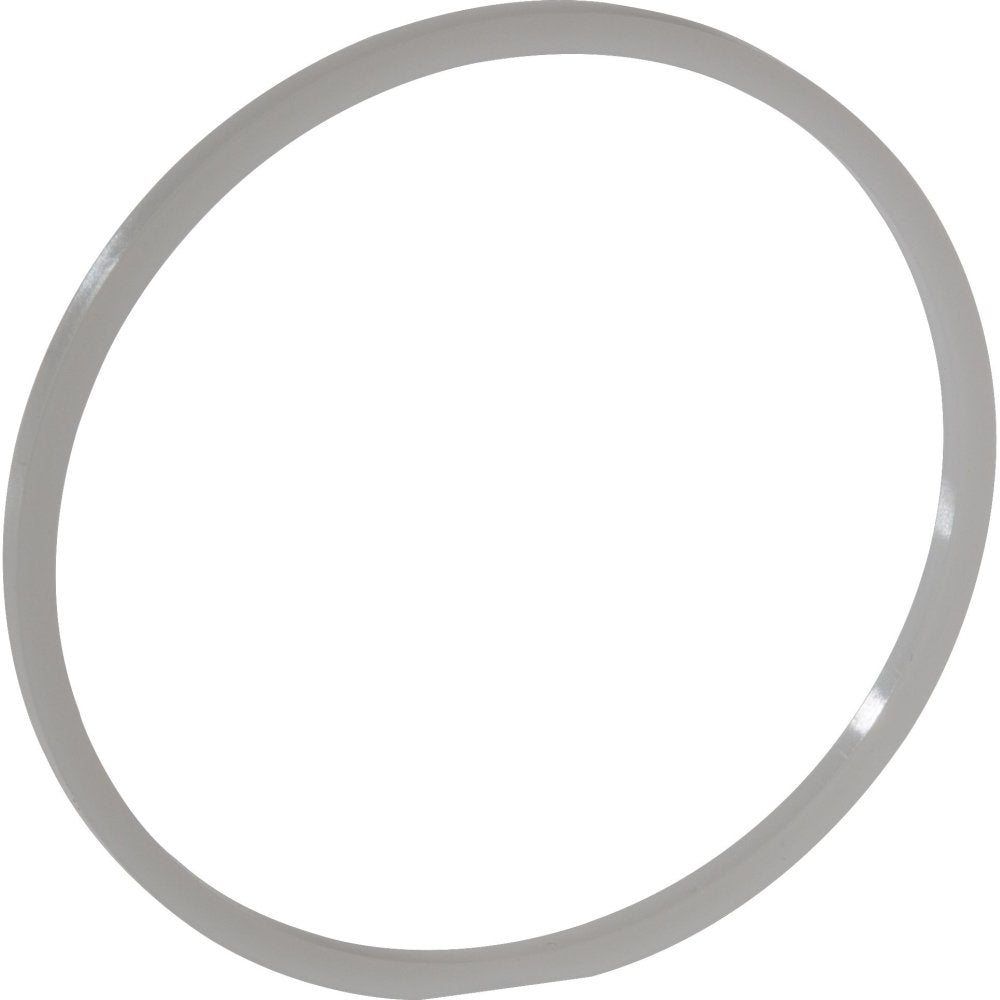Gray circular slip ring with smooth inner and outer edges.