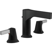 Delta Zura Two Handle Widespread Bathroom Faucet with Metal Drain & Pop Up