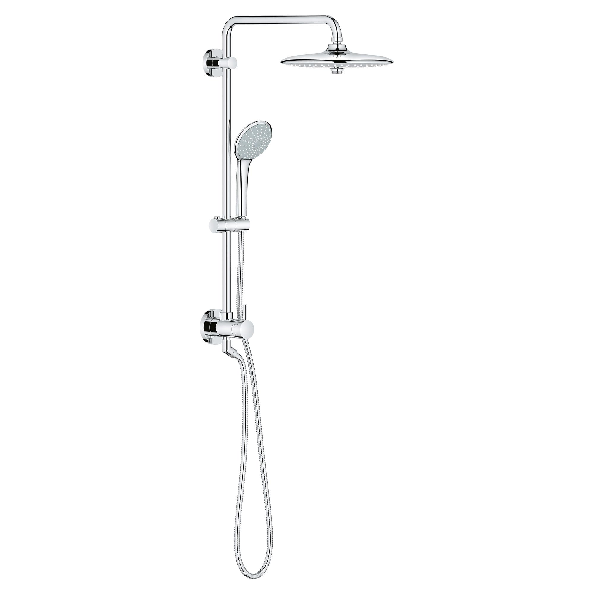 Grohe Retro-Fit 27867001 260 Shower System, 2.5 gpm in Grohe Chrome