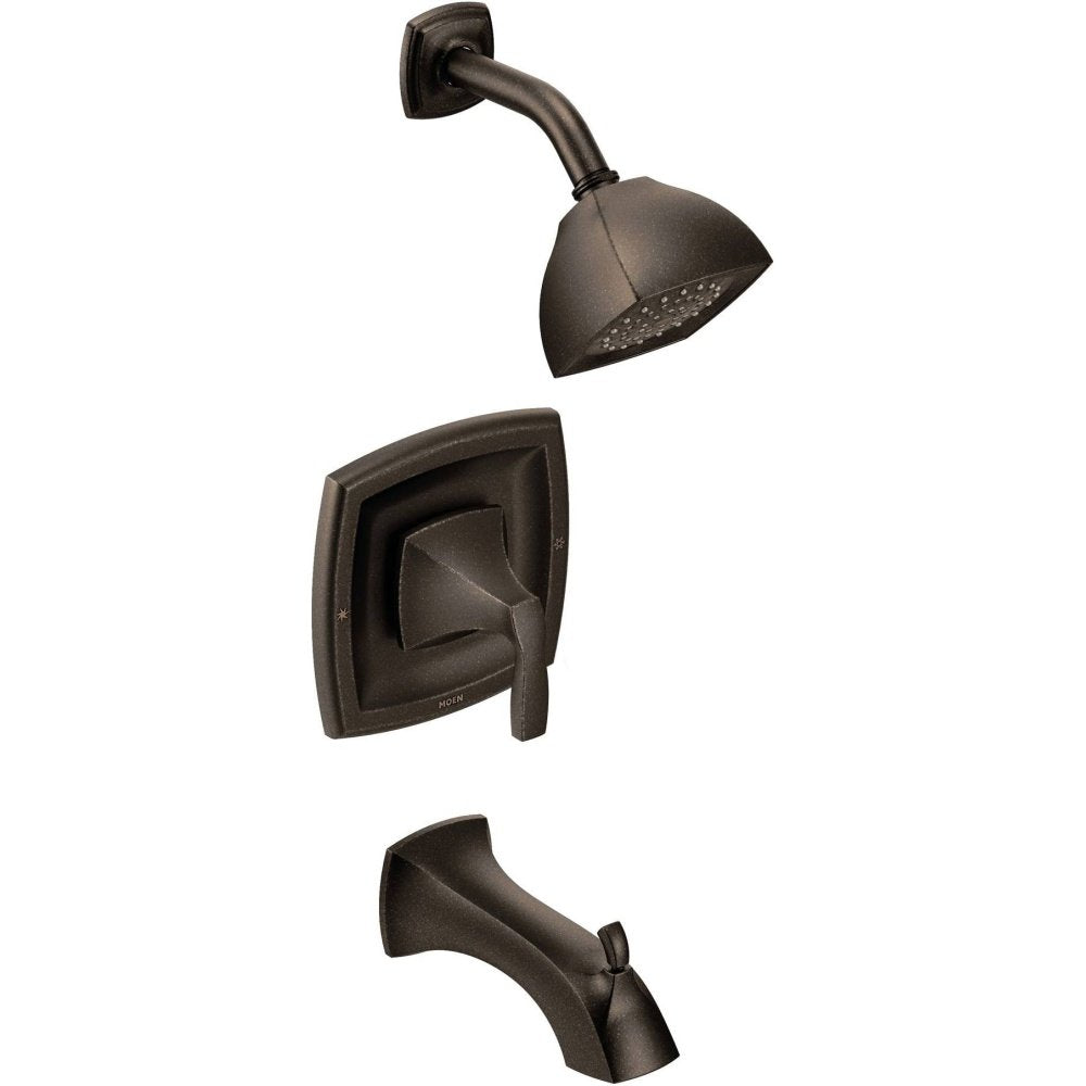 Moen Voss Posi Temp Pressure Balancing Eco Performance Tub and Shower Trim Kit in Oil Rubbed Bronze - T2693EPORB