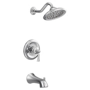 Moen Wynford M CORE 3 Series 1 Handle Tub and Shower Trim Kit in Chrome - UT35503