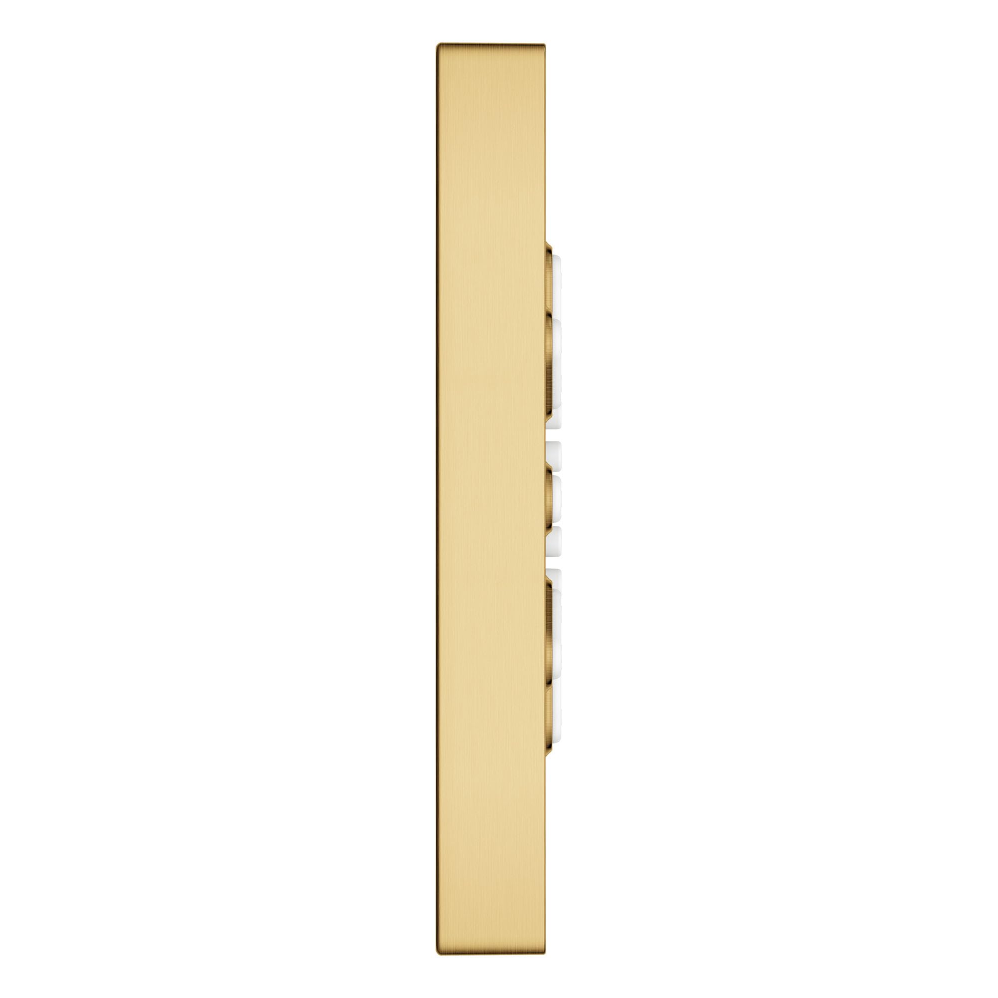 Grohe Rainshower 26845GN0 Body Spray Square - 2 Sprays, 0.9 GPM in Grohe Brushed Cool Sunrise