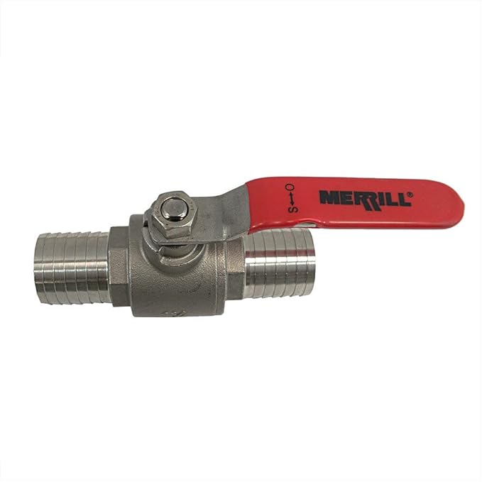 Merrill 1-1/4 in. Stainless Steel Ball Valve - SSVI125