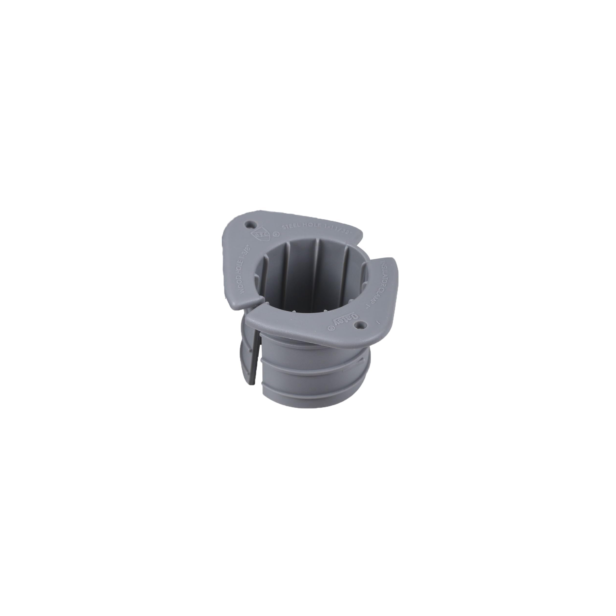 Oatey 1/2 in. Insulating Pipe Clamp for Copper or PEX Pipe in Gray - 33950 - 50 pack