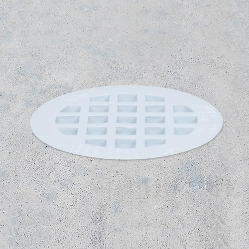 Oatey 2" PVC Snap-In Shower Drain in White - 43561