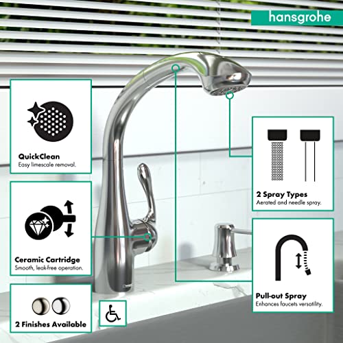 Hansgrohe 06461000 Allegro E Kitchen: Chrome