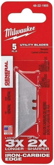 Milwaukee 48-22-1905 5-Piece General Purpose Utility Blades