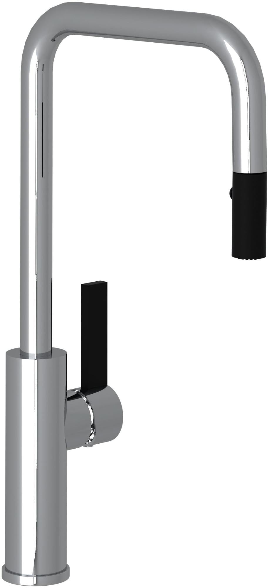 Rohl Tuario Pull-Down Kitchen Faucet With U-Spout in Polished Chrome - TR56D1LBAPC