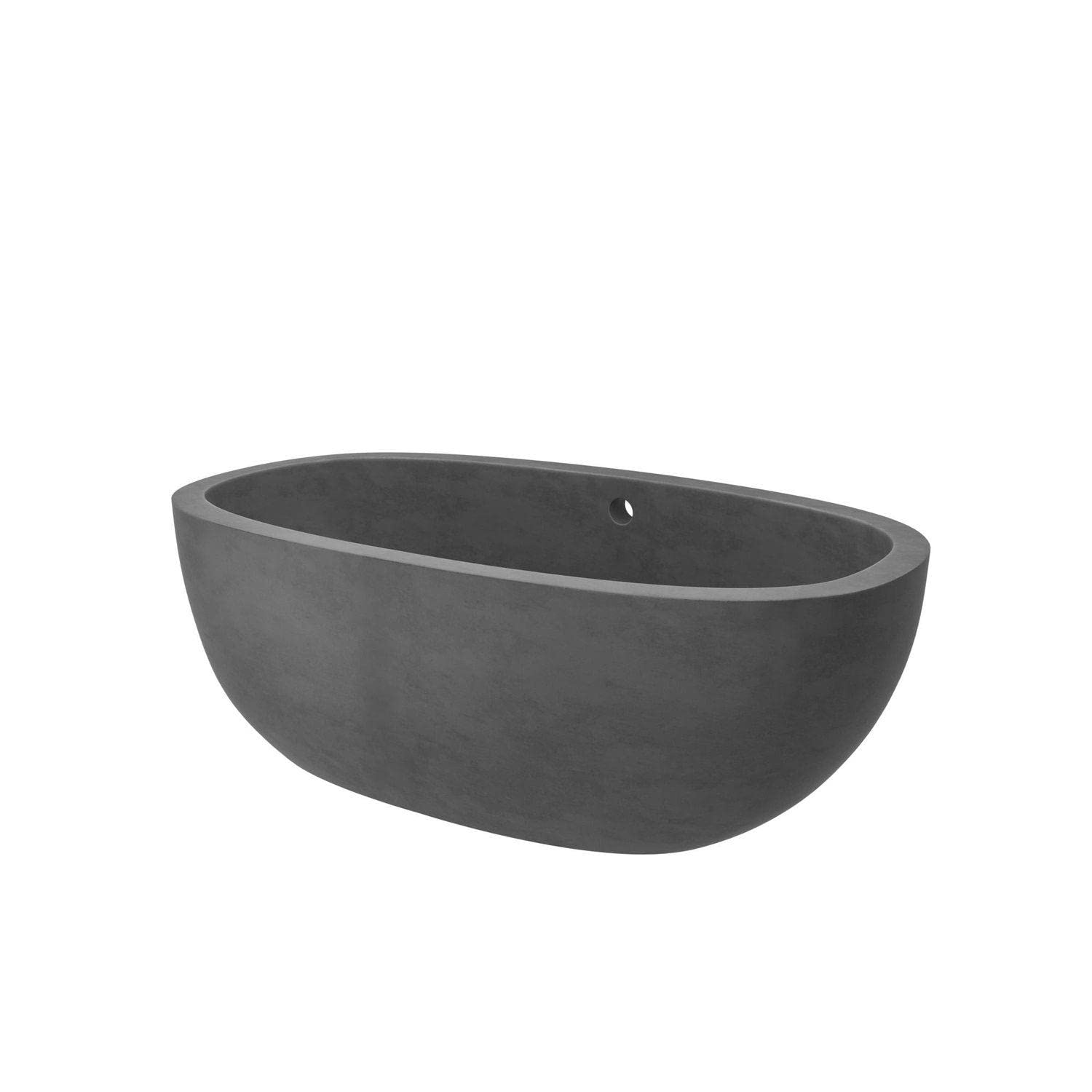 Native Trails NST6236-S Avalon 62" Bathtub: Slate