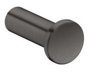 AXOR 42811340 Universal Circular Small Hook in Brushed Black Chrome