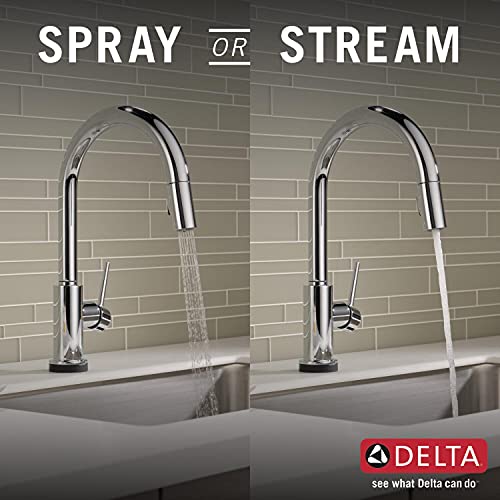 Delta Trinsic VoiceIQ Single-Handle Pull-Down Kitchen Faucet with Touch2O Technology