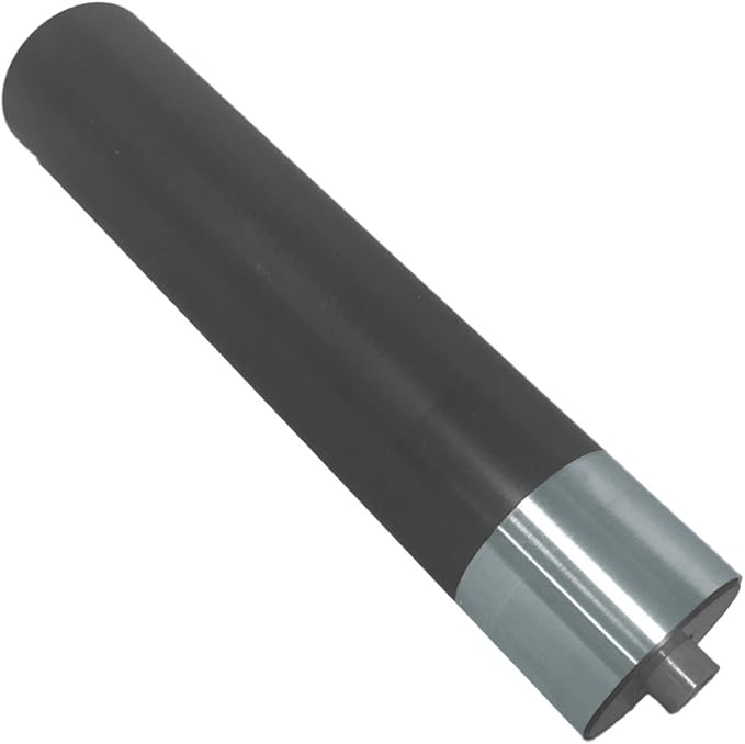 Black cylindrical tool with metal housing and small attachment point at base.