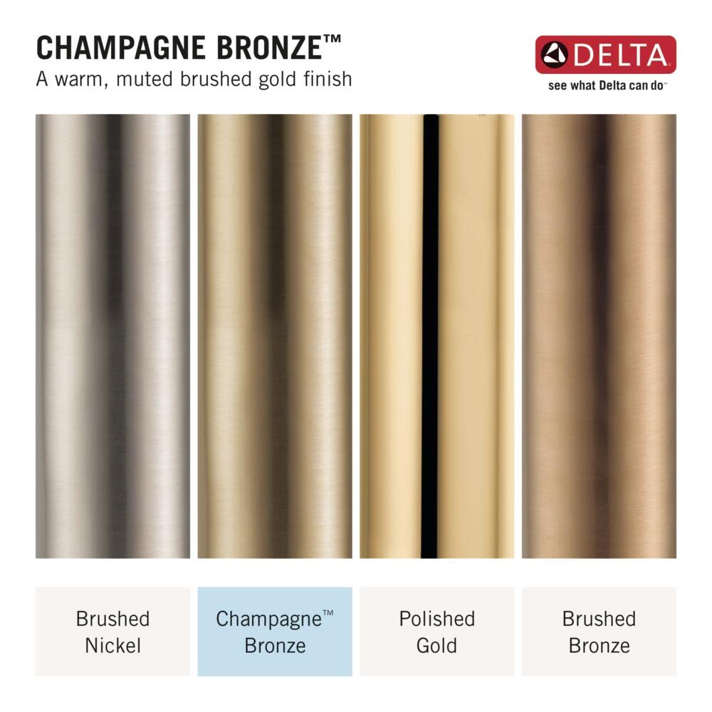 Delta Universal Showering Componentssetting Hand Shower With Cleaning Spray in Lumicoat Champagne Bronze - 59584-CZ-PR-PK