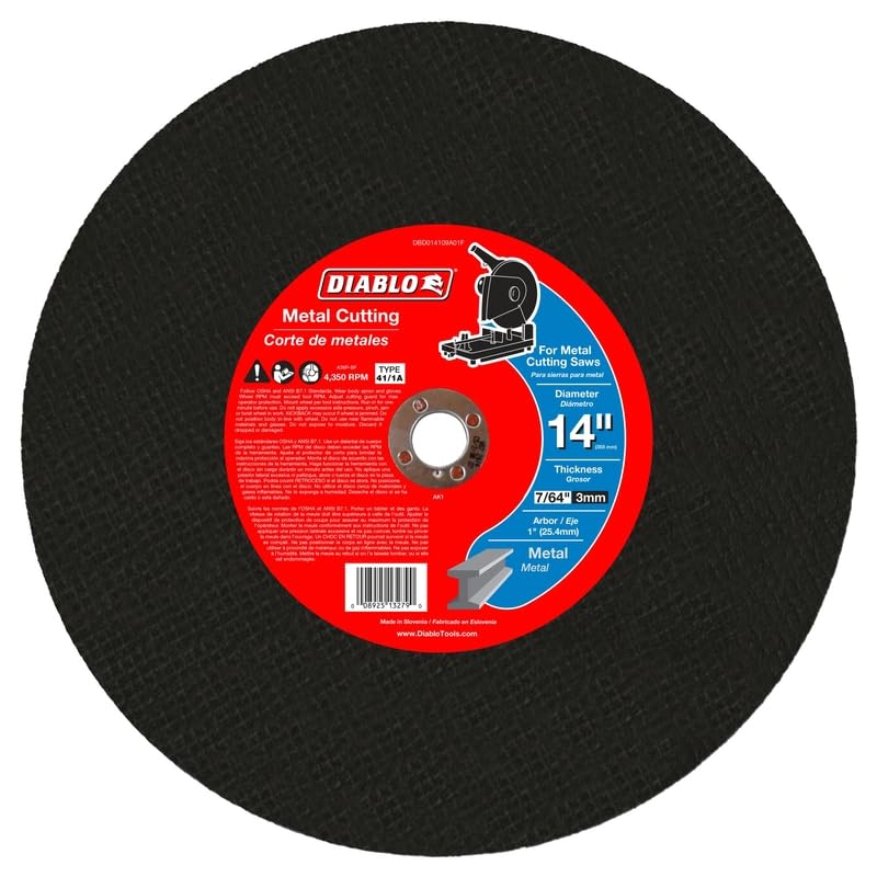 Diablo DBD014109A01F 14 in. Metal Chop Saw Disc