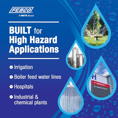 FEBCO 825DBV RPZ Backflow Preventer 3/4 Inch Bronze