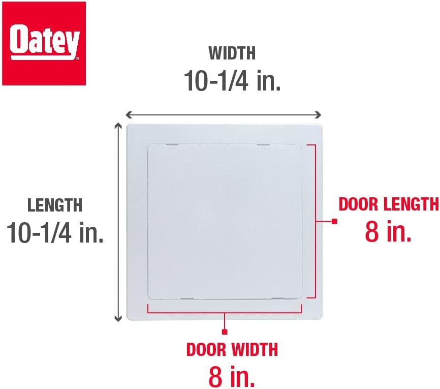 Oatey 34045 Access Panels 8 X 8 In.