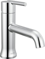 Delta Trinsic Single Handle Bathroom Faucet with Lever Handle & Metal Drain & Pop Up