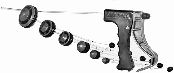 Metal water meter key with handle grip and interchangeable socket heads in various sizes for curb valve access.