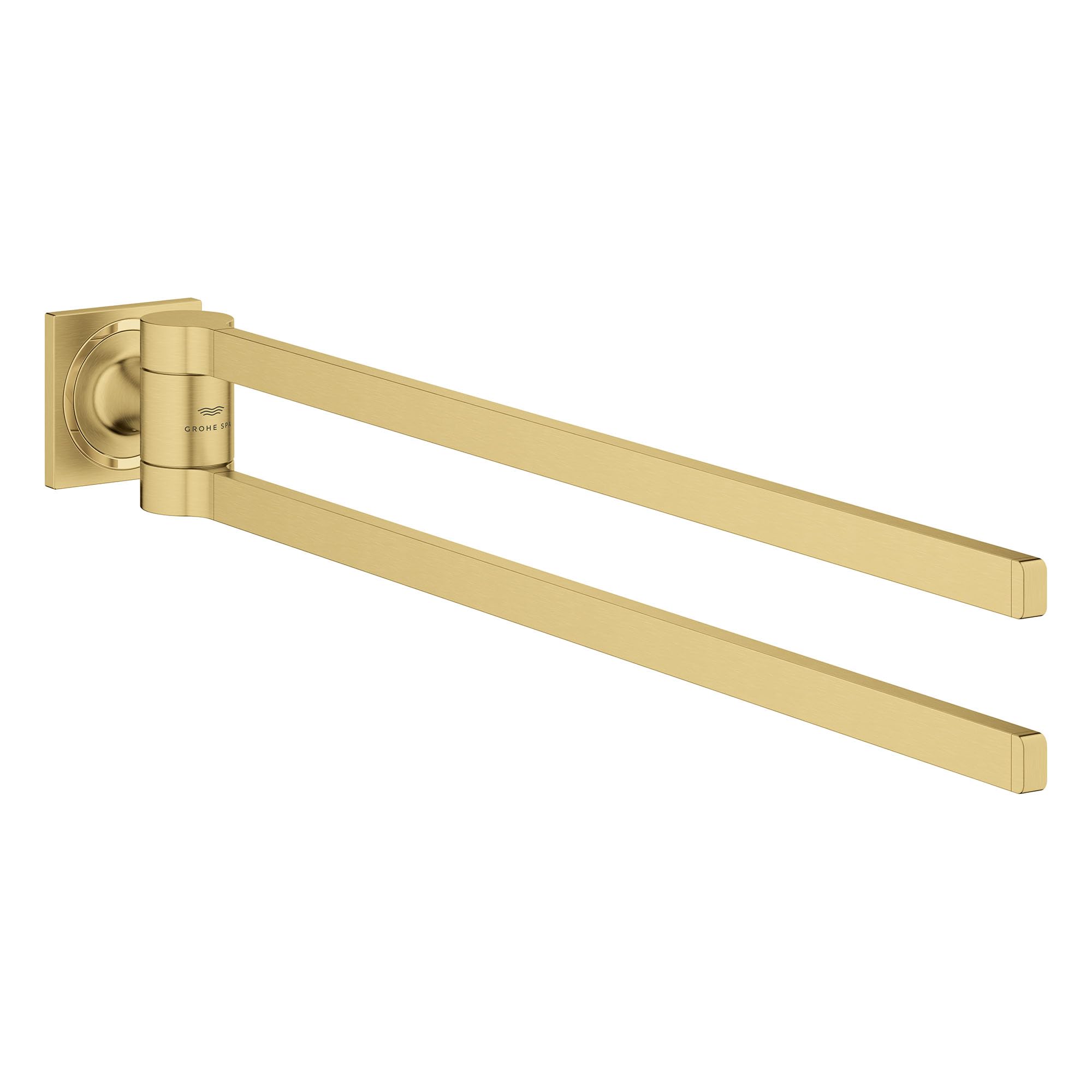 Grohe Allure 40342GN1 Allure 24" Double Towel Bar in Grohe Brushed Cool Sunrise