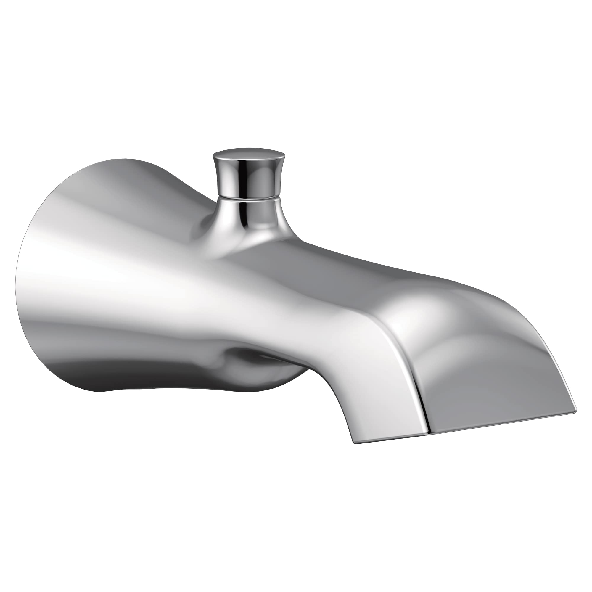 Moen Flara 1/2 Inch Slip Fit Connection Diverter Tub Spout in Chrome - S989