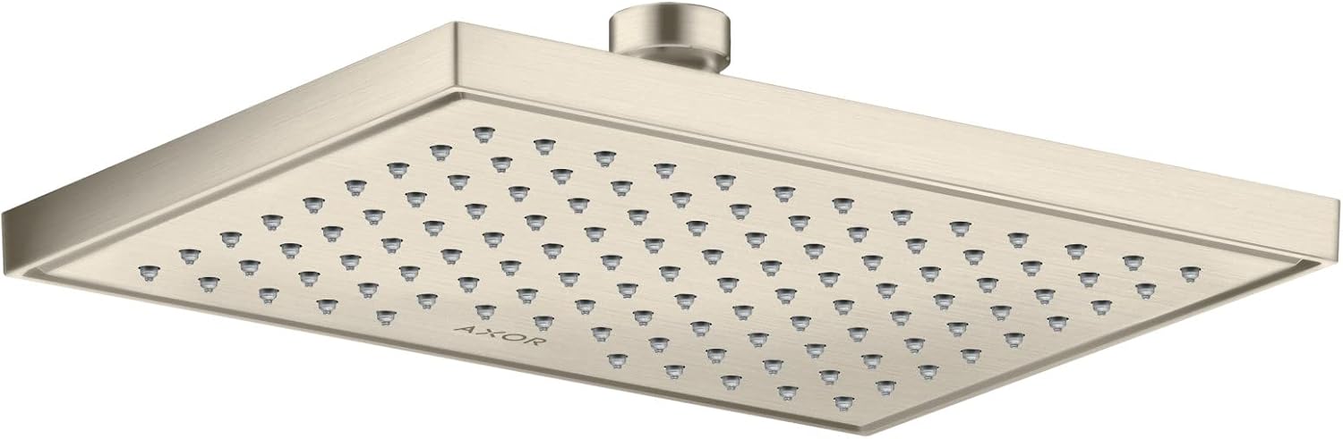AXOR ShowerSolutions 1.75 GPM Single Function Square Rain Shower Head