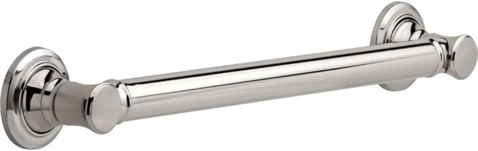 Delta BathSafety 18" Traditional Decorative ADA Grab Bar