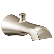 Moen Flara 1/2 Inch Slip Fit Connection Diverter Tub Spout Polished in Polished Nickel - S989NL
