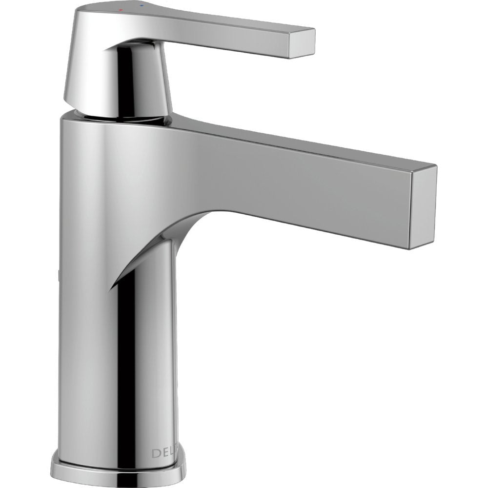 Delta Zura Single Handle Bathroom Faucet with Metal Drain & Pop Up