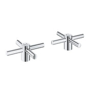 Grohe Atrio 14215000 Cross Handles (Pair) in Grohe Chrome