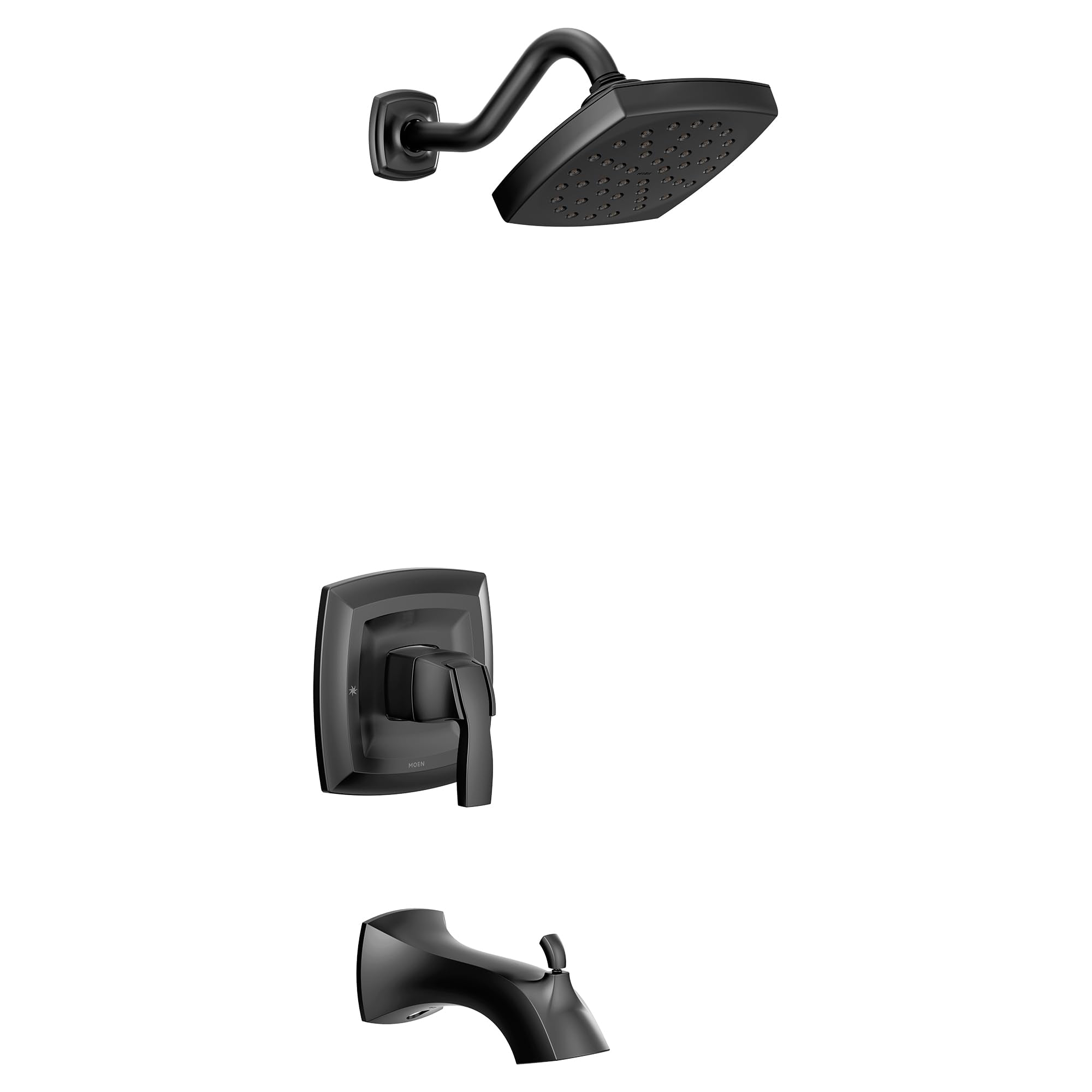 Moen Voss M CORE 3 Series 1 Handle Tub and Shower Trim Kit in Chrome - UT3693BL