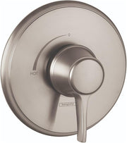 Hansgrohe 15404821 Ecostat Classic Pressure Balance Trim, Round in Brushed Nickel