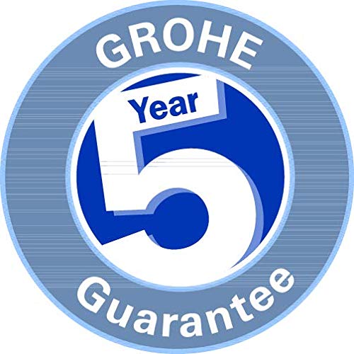Grohe Skate 38776SD0 Wall Plate, Stainless Steel in Grohe Stainless Steel, Brushed