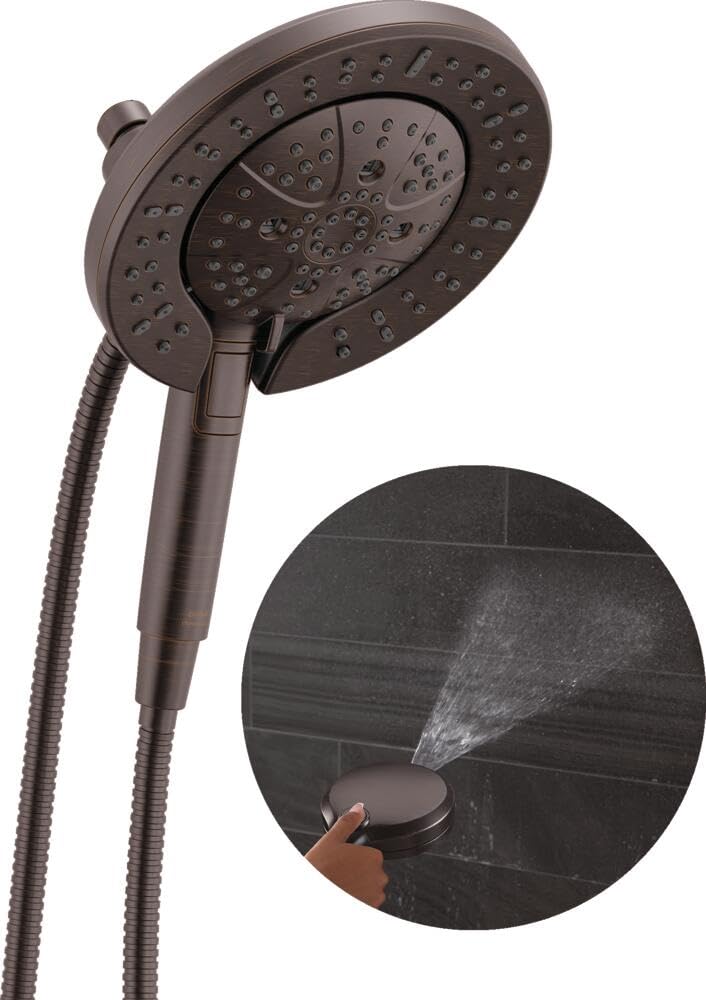 Delta In2ition 1.75 GPM 2-in-1 Multi-Function Shower Head with Hand Shower